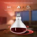Foco Infrarojo 110V E27 250W Rojo