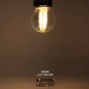 Foco Led Fil. G45 110V E27 4W 3000K