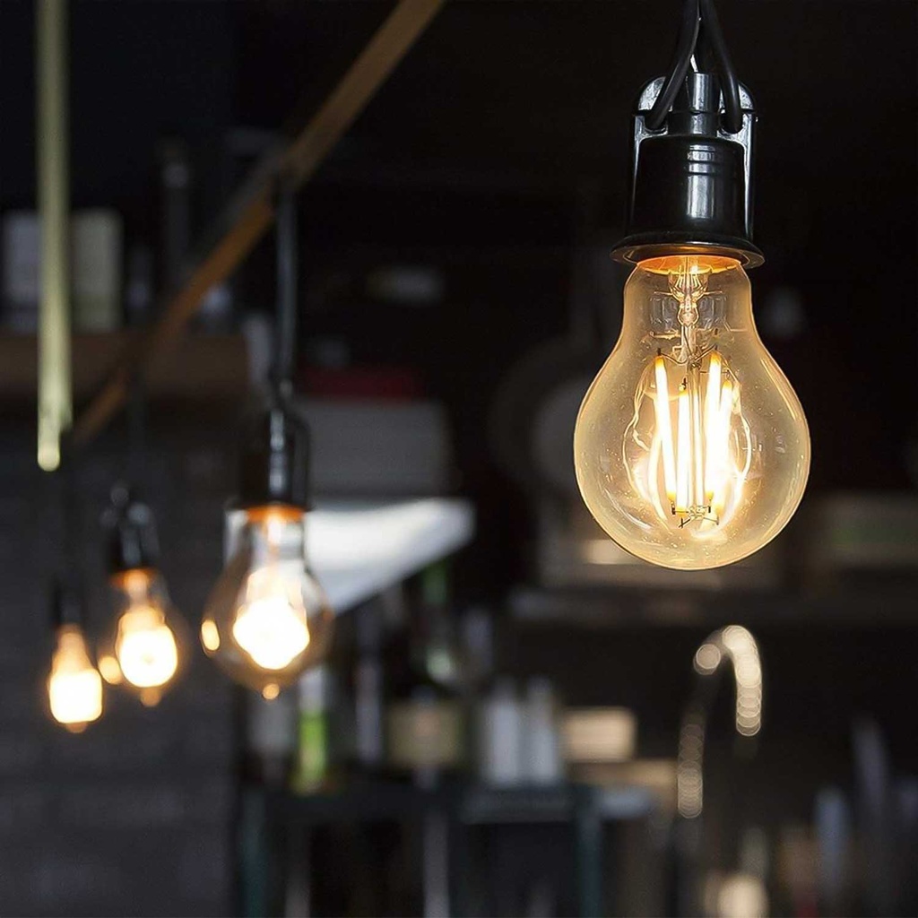 Foco Led Fil. A60 110V E27 6W 3000K