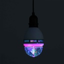 Foco Led Giratorio RGB 110V E27 2W