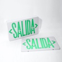 Aviso Led Salida De Emergencia 110V Verde