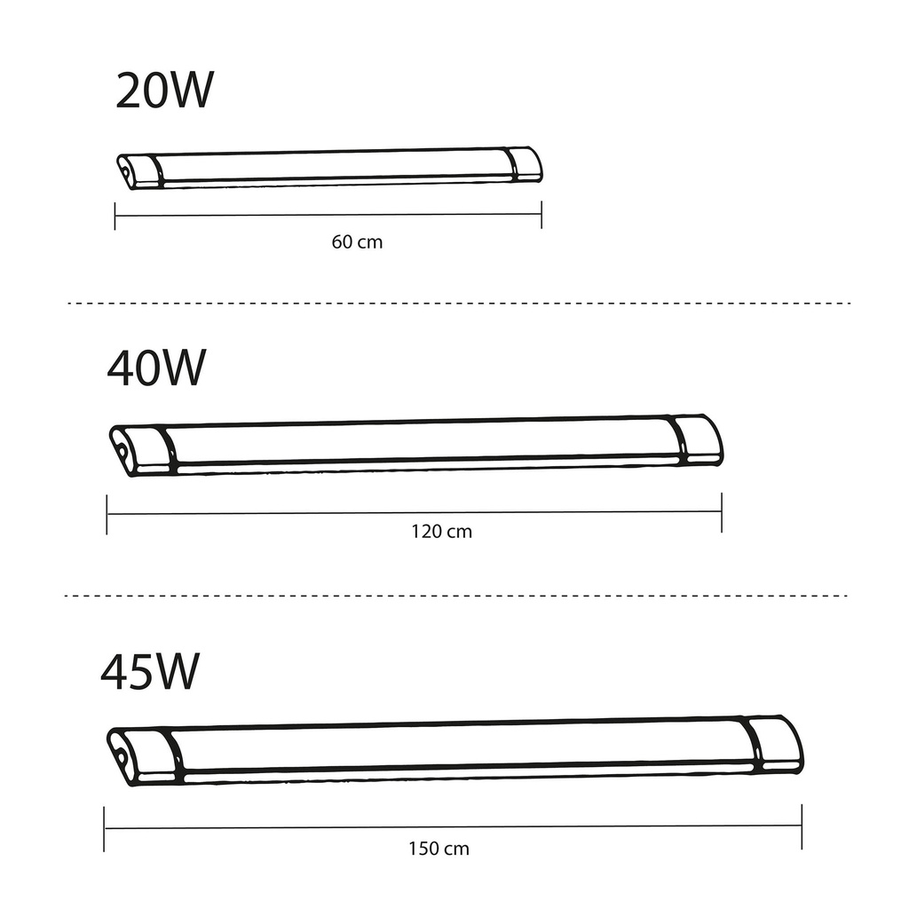 Lampara Led Integrada 85/265V 6500K