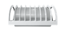 Aplique H72 60W E27 Rejilla Vertical Grande