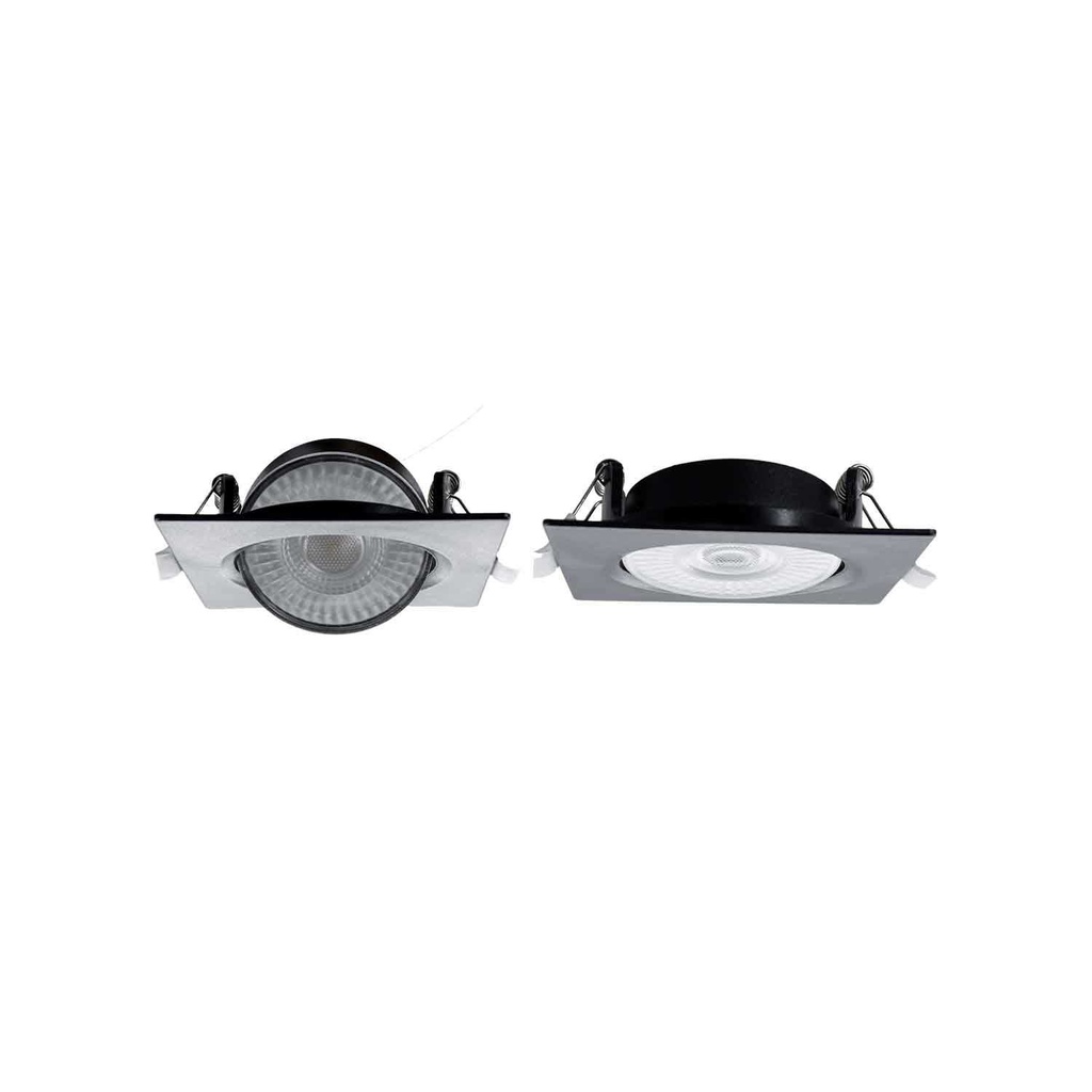 Bala Led Escualizable Cuadrada 110/240V 5W
