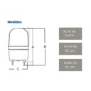 Baliza Led Flasheo 24/110/220V