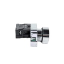 Pulsador NO+NC 3P 22 mm Con Bloque
