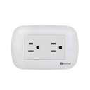 Carina Tomacorriente Doble 15A125V  