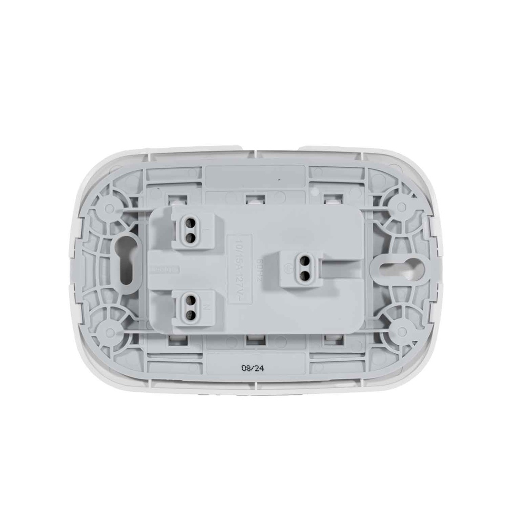 Carina Tomacorriente Doble 15A125V  