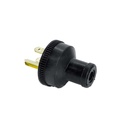 Clavija Caucho 3P X 15A 125V
