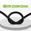 Cable Solar 1 Núcleo Negro Rollo x 100 Mts