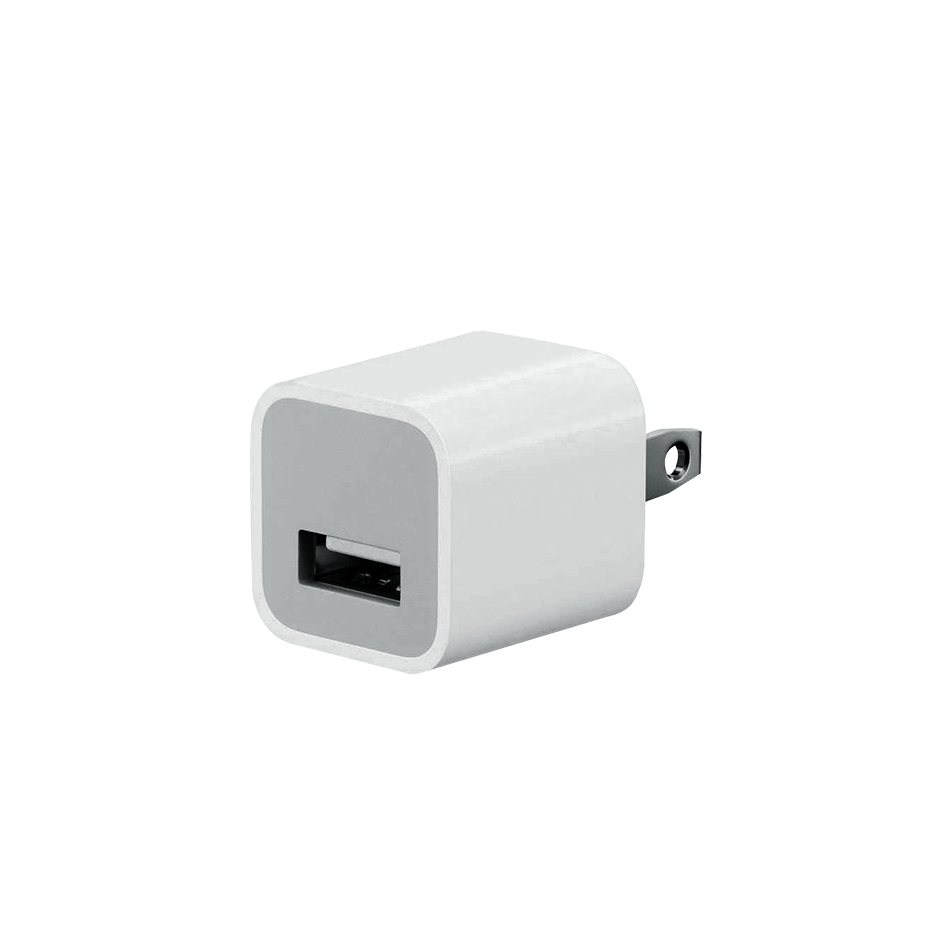 Adaptador Cargador USB Blanco 1A