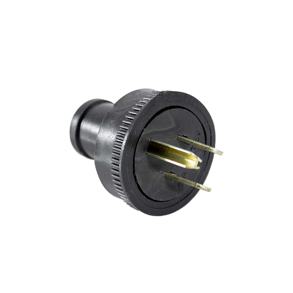 Clavija Caucho 3P X 15A 125V