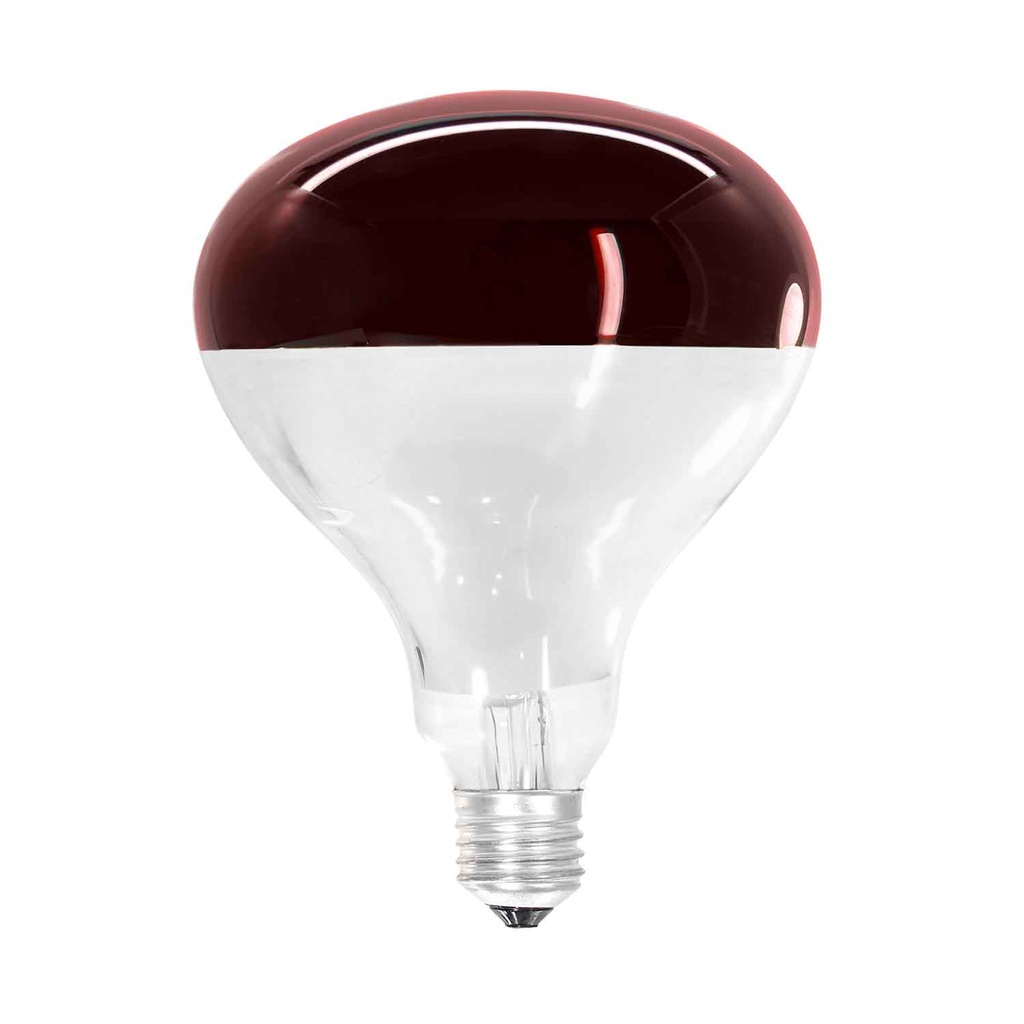Foco Infrarojo 110V E27 250W Rojo