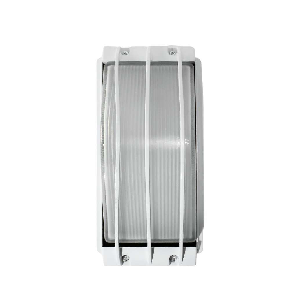 Aplique H38 60W E27 Con Rejilla Rectangular Grande