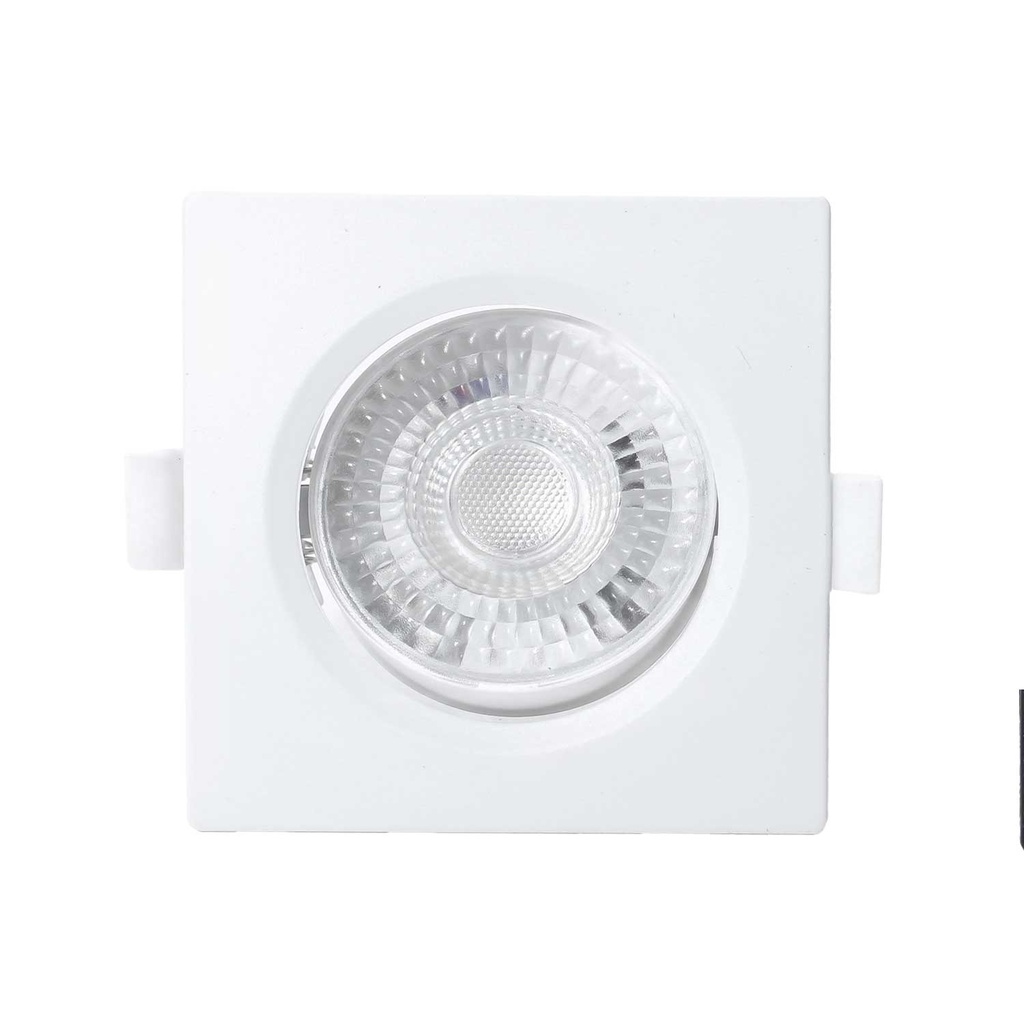 Ojo de Buey Led Escualizable Cuadrada 5W 110/240V 