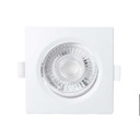 Ojo de Buey Led Escualizable Cuadrada 5W 110/240V 