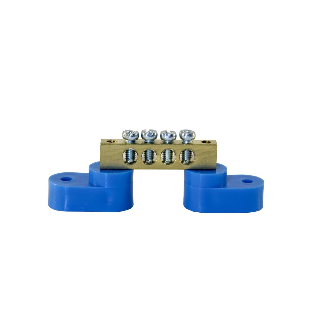 Barras Conexión Cobre Con Base