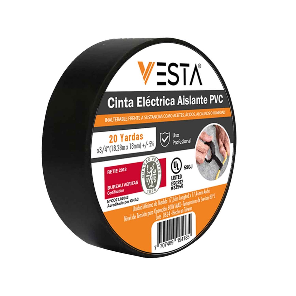 Cinta Aislante 20 Yardas