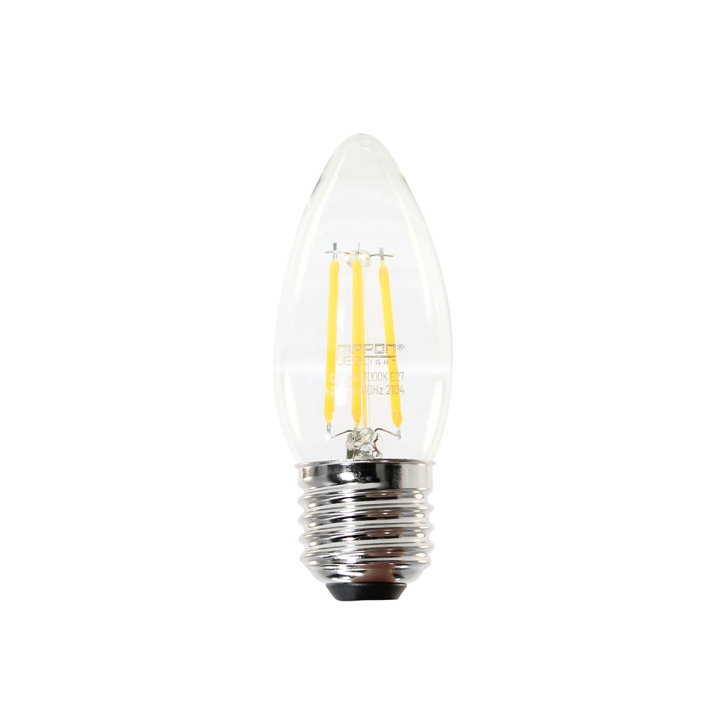 Foco Led Fil. C35 110V 4W 3000K