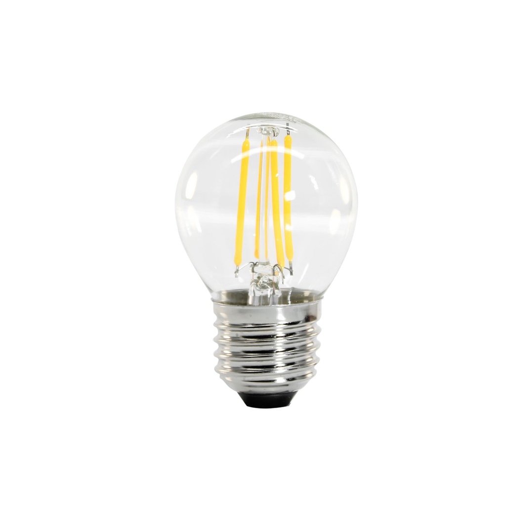 Foco Led Fil. G45 110V E27 4W 3000K