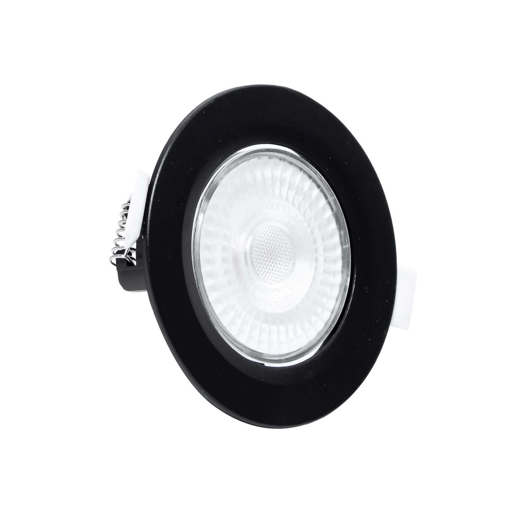 Ojo De Buey LED Escualizable  5W Negro 110/240V