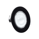 Ojo De Buey LED Escualizable  5W Negro 110/240V