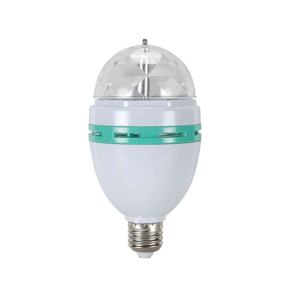 Foco Led Giratorio RGB 110V E27 2W