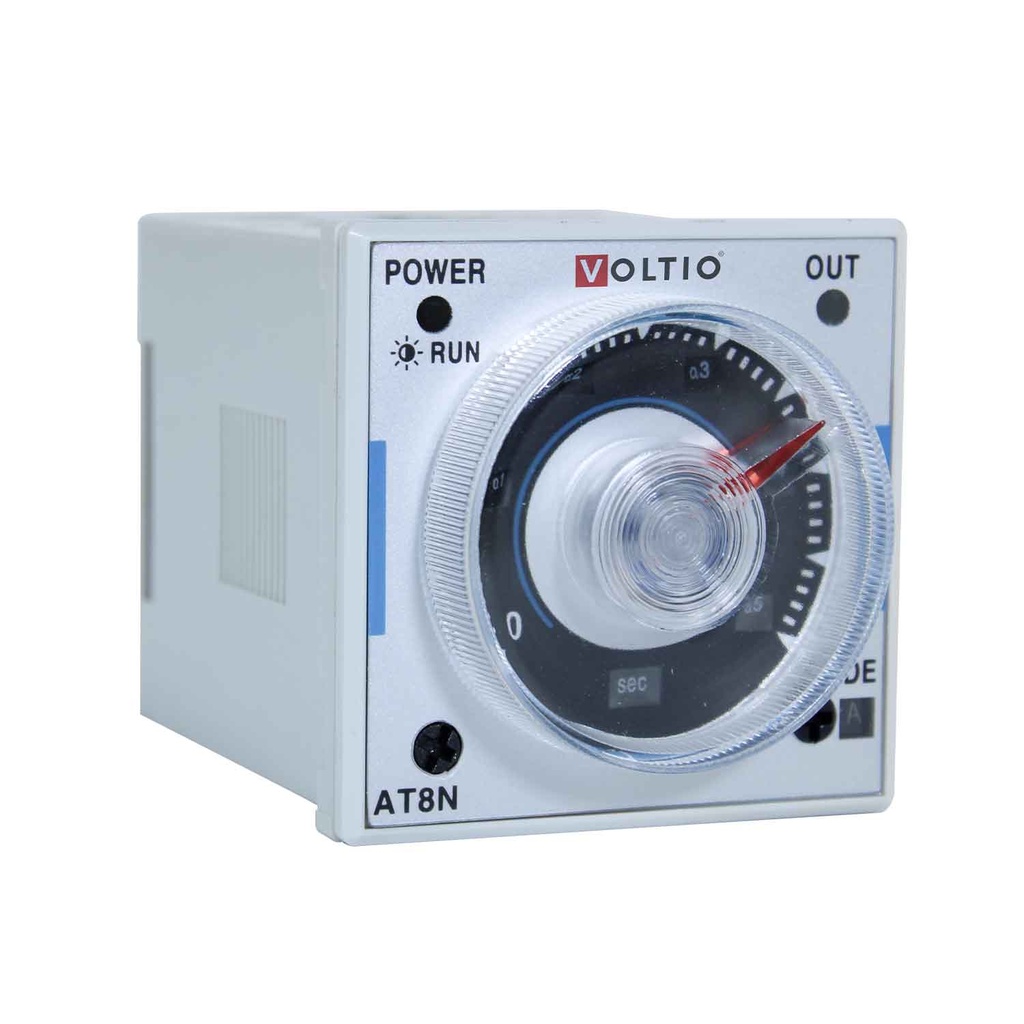 Temporizador Análogo Multirango C/Soporte 21/240VDC 100/24 