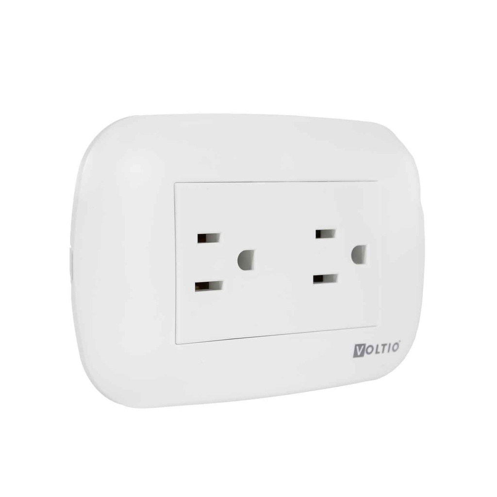 Carina Tomacorriente Doble 15A125V  