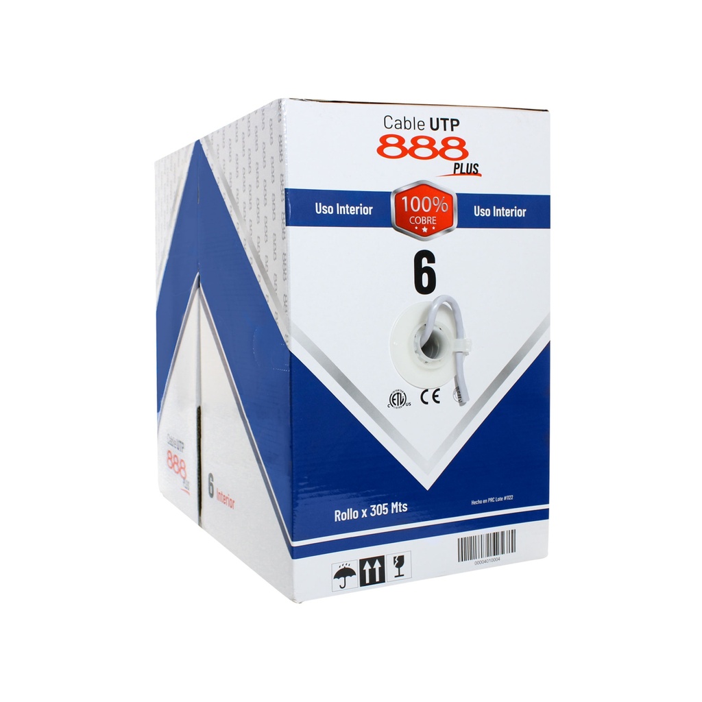 Cable UTP Interior Plus x 305 Mts