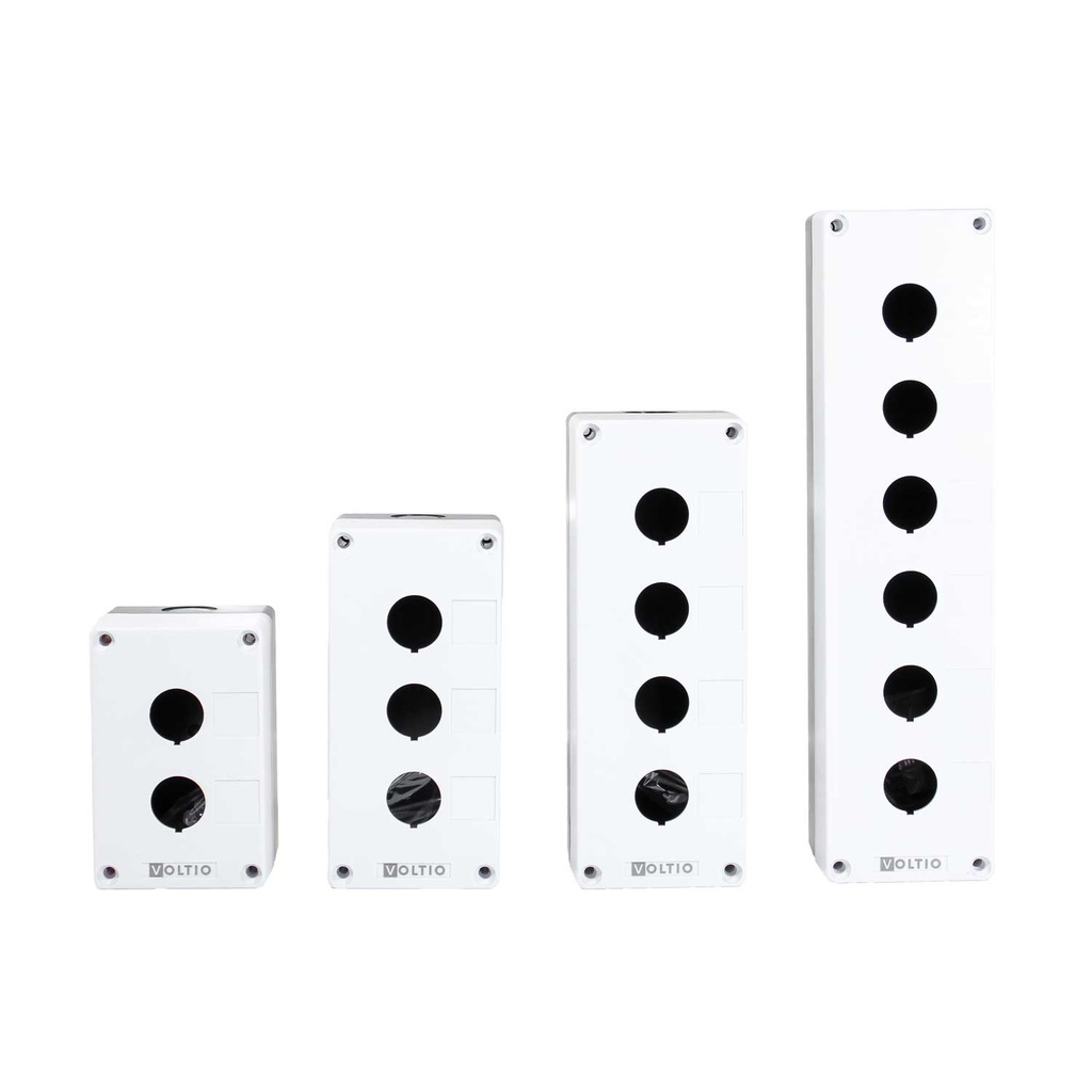 Caja Para Pulsador Blanco